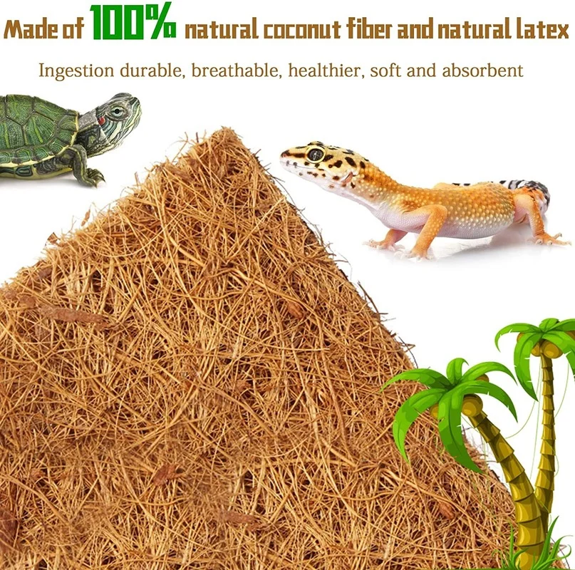 พรมปูพื้นสำหรับสัตว์เลื้อยคลาน - Substrate Coconut Fiber บทวิจารณ์และราคา