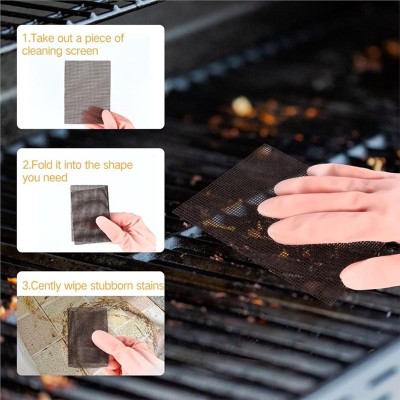 แผ่นตาข่ายขัดทำความสะอาดเตาแบบ - Screen Top Mesh บทวิจารณ์และราคา