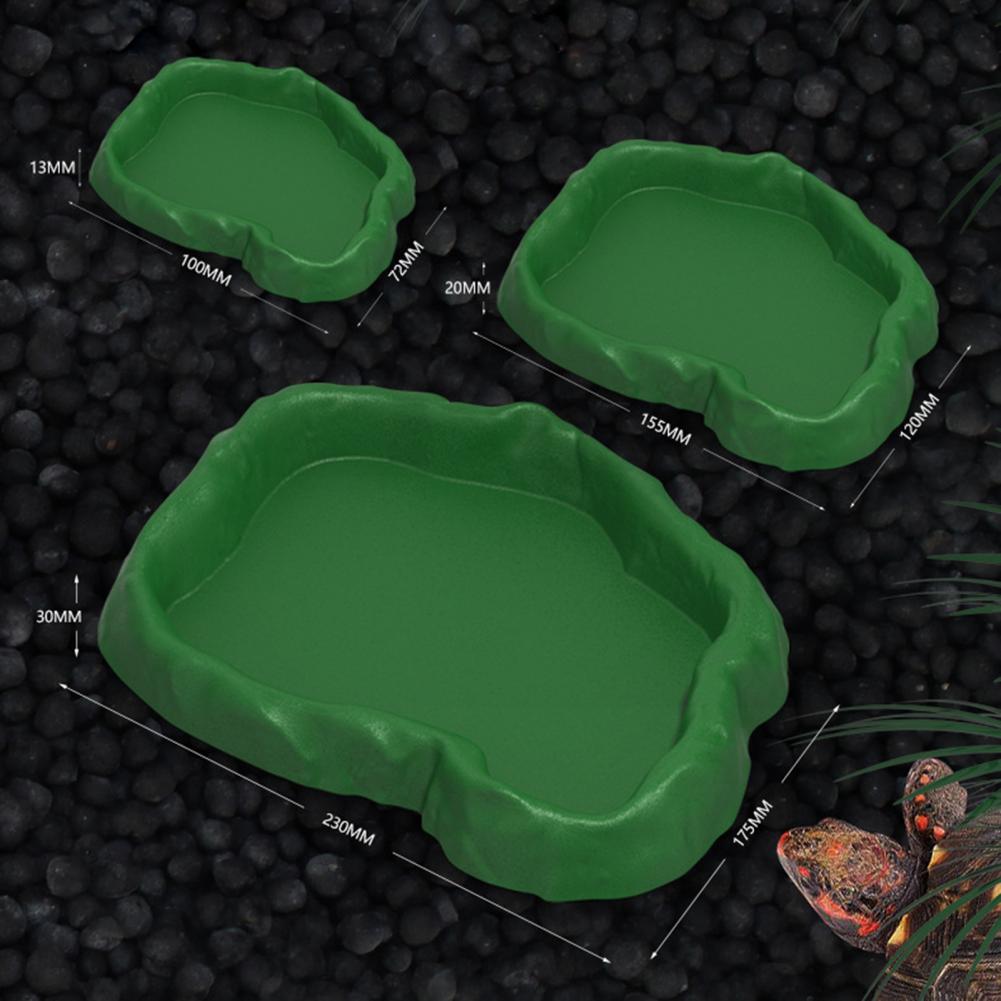 สัตว์เลื้อยคลาน Feeder พลาสติก - Water Dish Reptile บทวิจารณ์และราคา