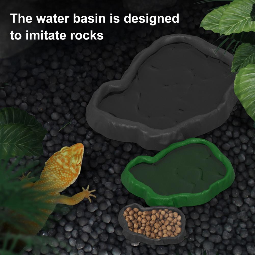 สัตว์เลื้อยคลาน Feeder พลาสติก - Water Dish Reptile บทวิจารณ์และราคา