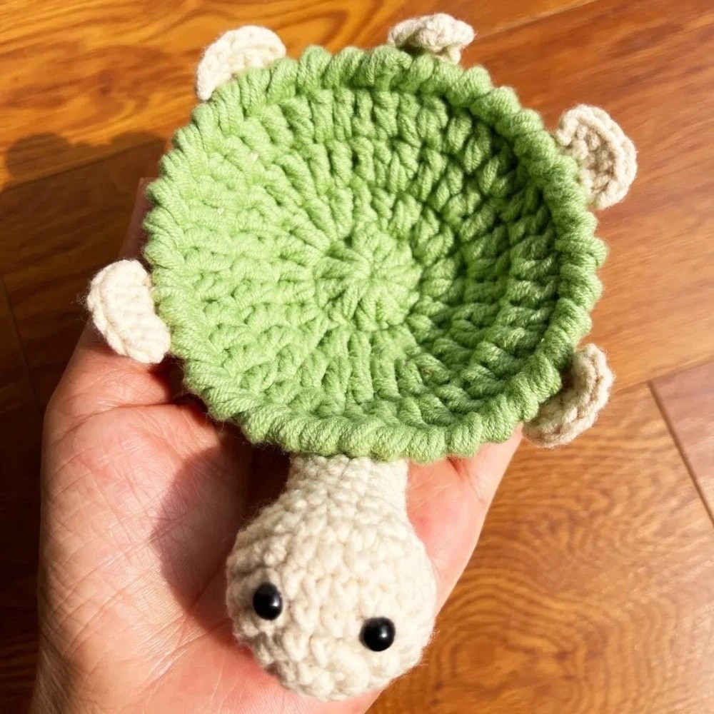 แผ่นรองแก้วรูปเต่าถักโครเชต์ ง - Water Dish Reptile บทวิจารณ์และราคา